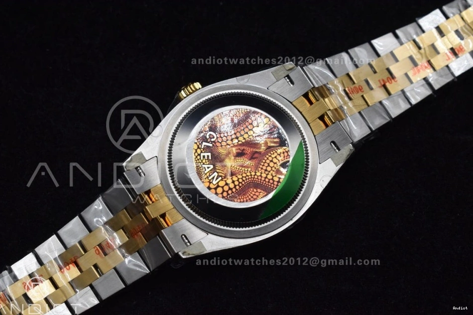 126233 Clean Bracelet Steel Black VR3235 Best Jubilee Dial on YG Diamonds 904L DateJust SS 1:1 Edition 36 0701